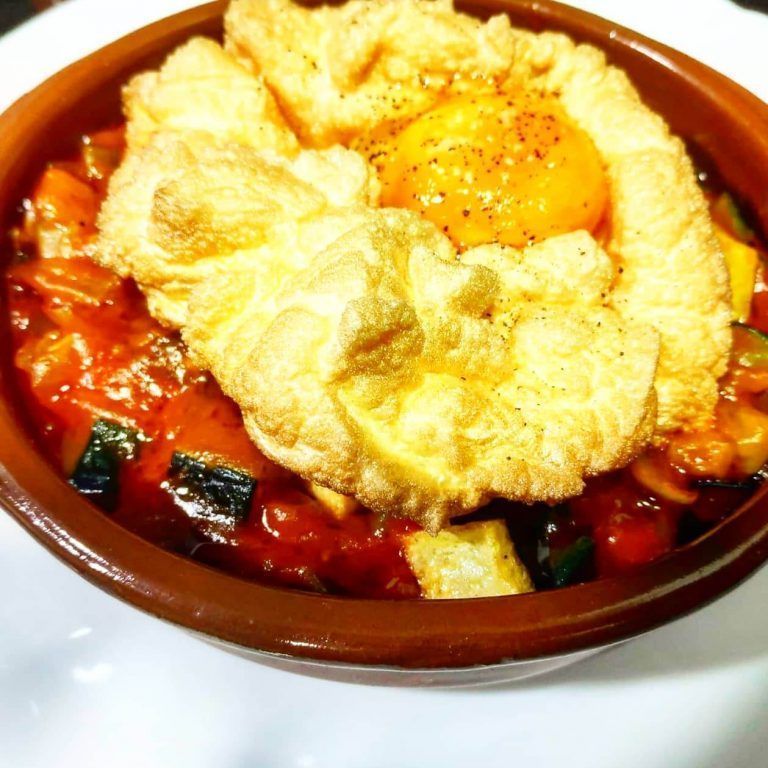 huevos nube