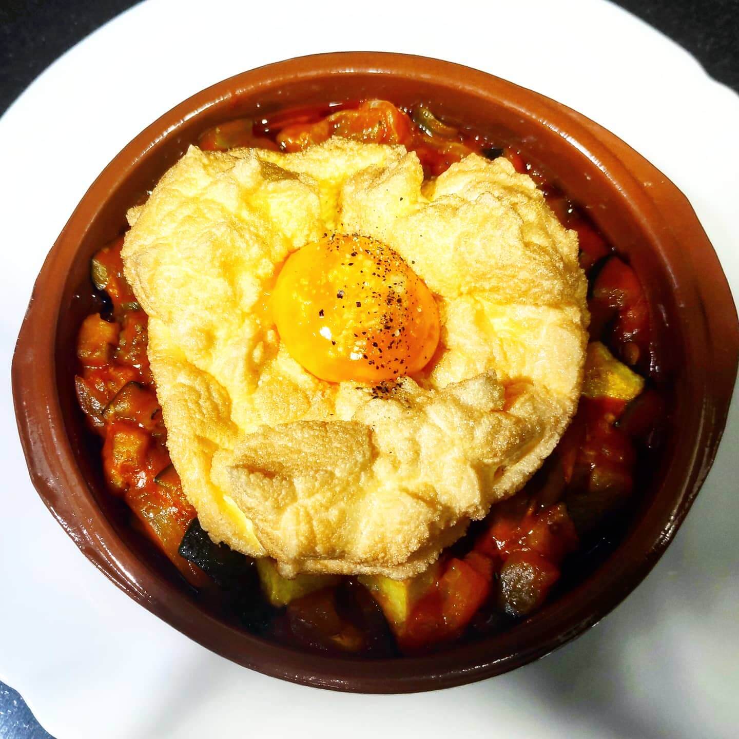 huevos nube