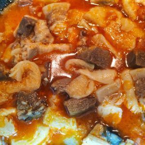 un guiso de callos con cap i pota