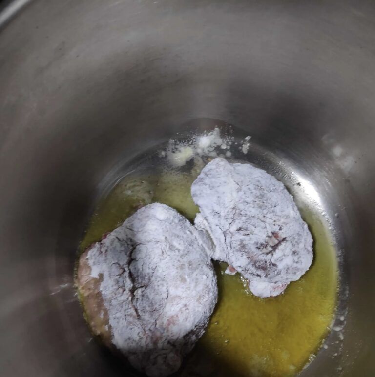 sellando las carrilleras paso de la elaboración