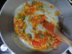 sofrito en la cazuela