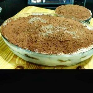 tiramisú un gran i un petit