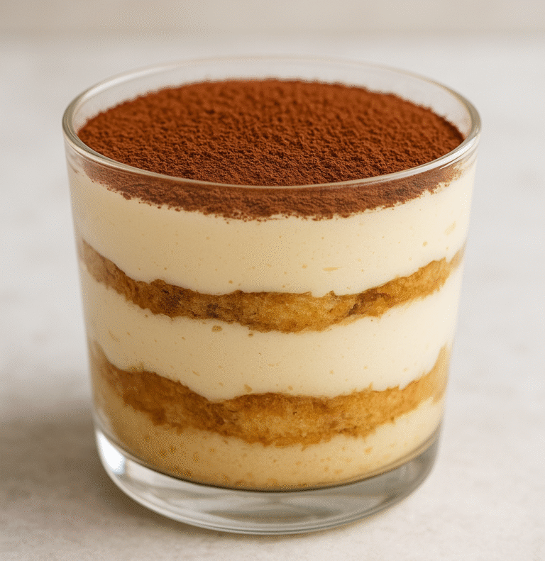 tiramisú individual