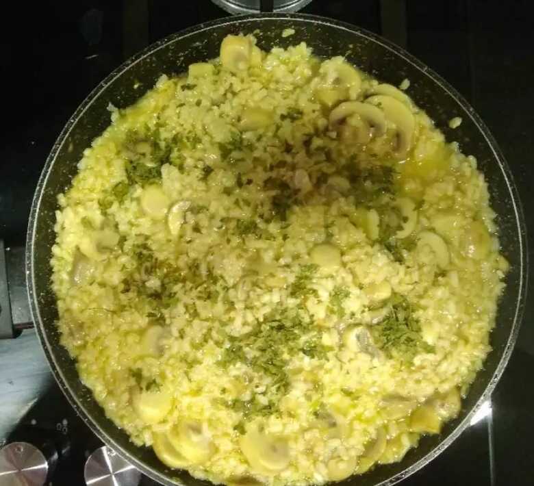 Rissoto de Champiñones