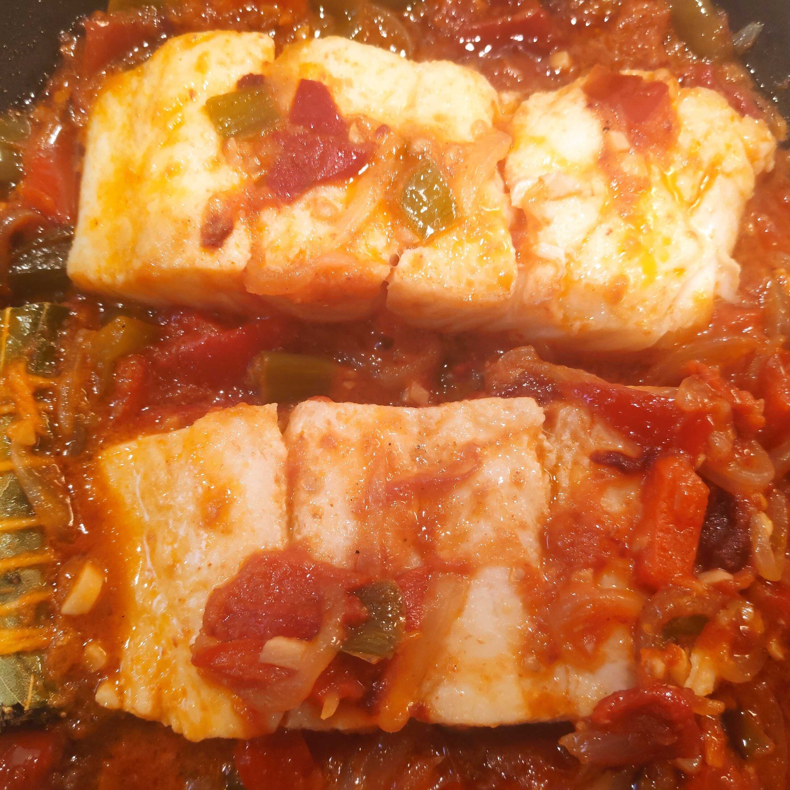 dos lomos de bacalao al ajoarriero