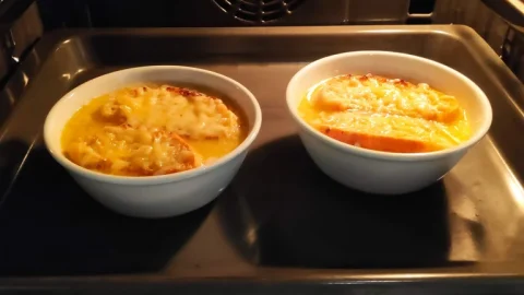 dos bols al forn