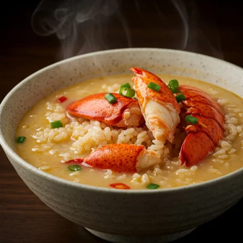 una ración de arroz caldoso con bogavante