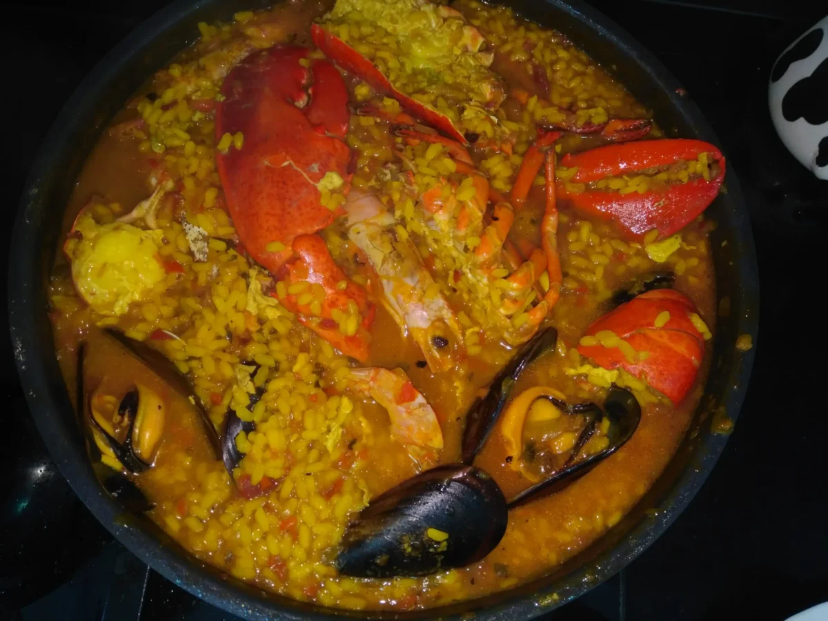 arroz caldoso con bogavante