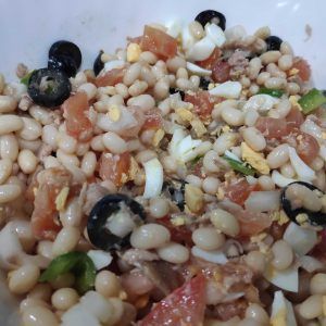 amanida de mongetesdel ganxet