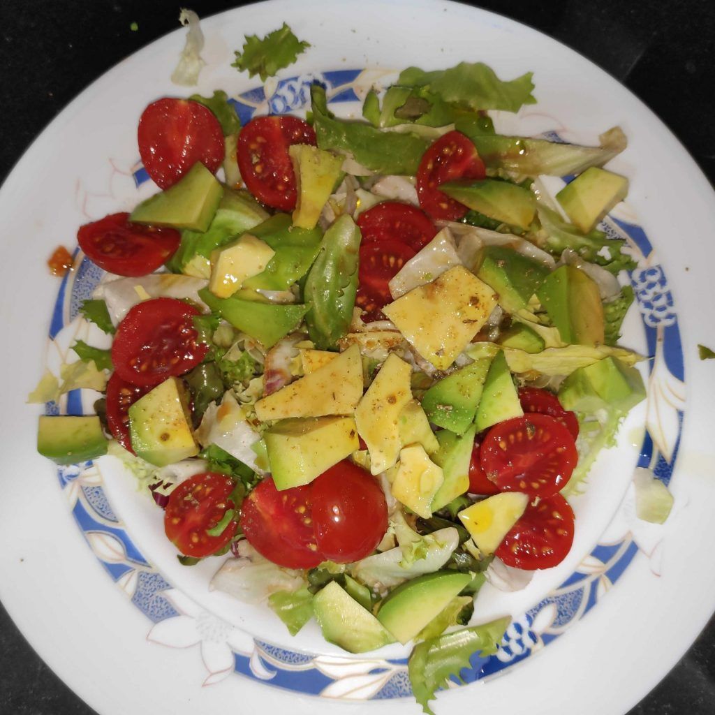 ensalada de aguacate