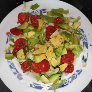 ensalada de aguacate