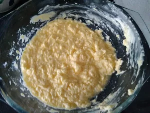 masa de pastas en un bol