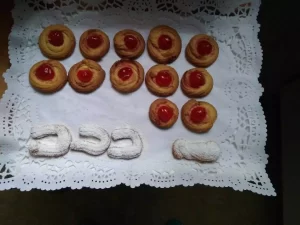 pastas horneadas en la bandeja