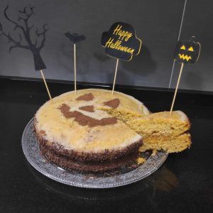 pastel de halloween