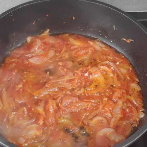 sofrito con tomate
