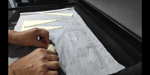 cortando el hojaldre
