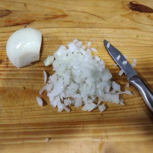 cebolla picada