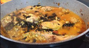 Cociendo el arroz