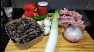 Ingredientes para el arroz