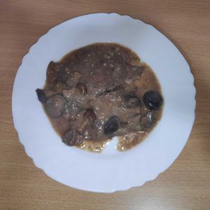 fricandó de ternera