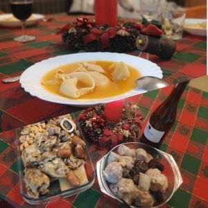Plat amb escudella i carn d'olla