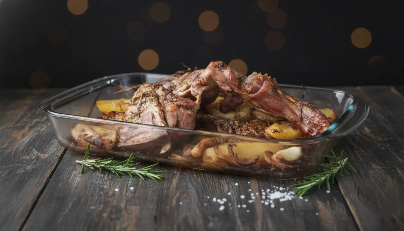 paletilla de cordero al horno
