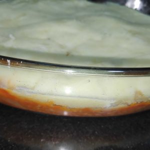 capa superior de patata