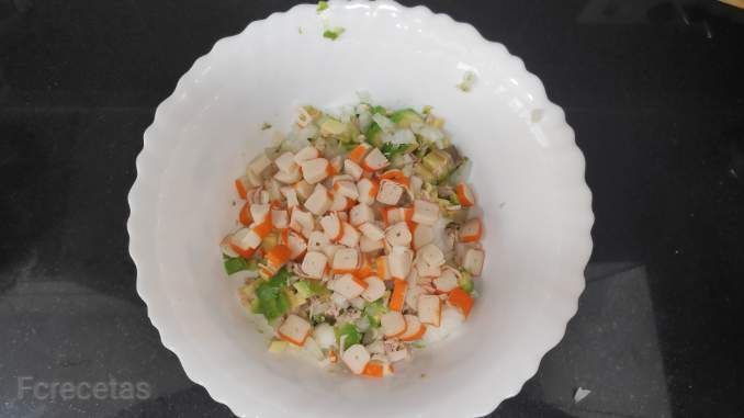 surimi añadido