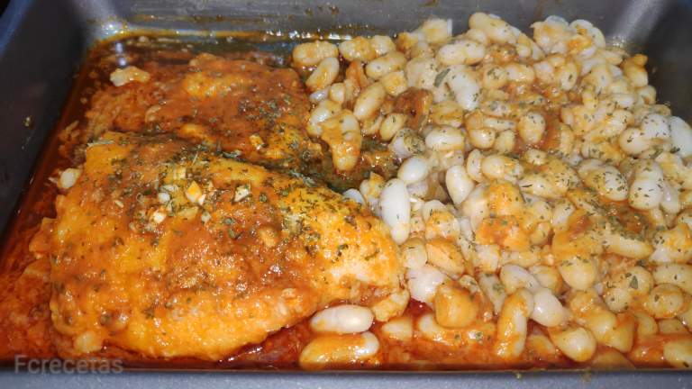 bacallà per coure amb mongetes
