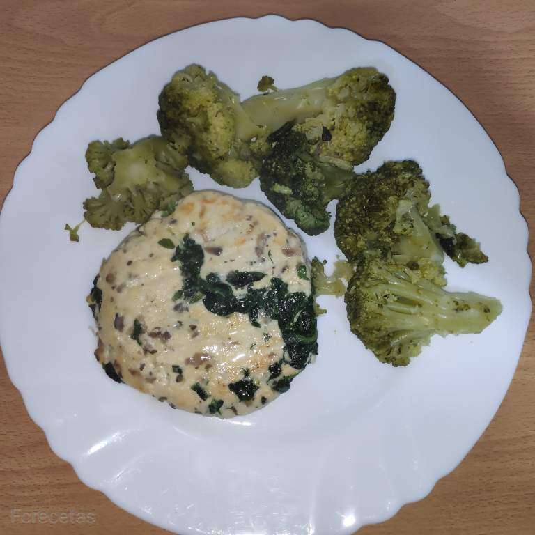 hamburguesa casera de pollo