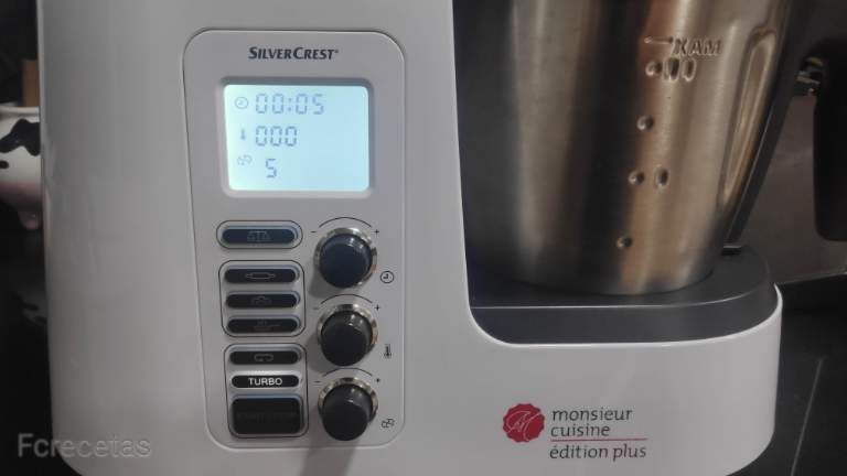 robot de cocina programa triturar
