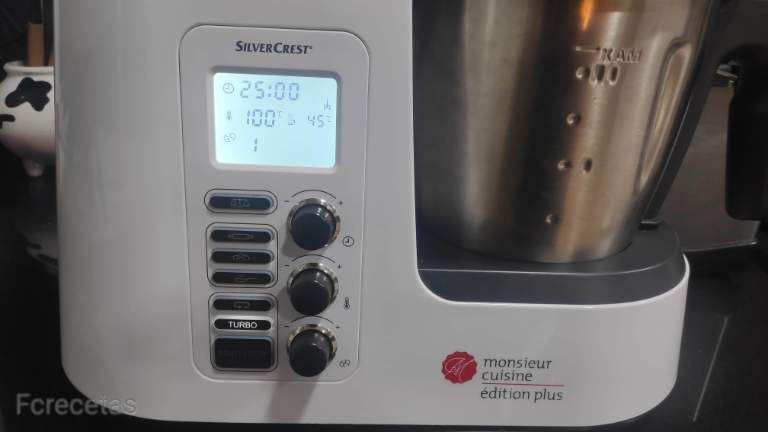 robot de cocina programa de cocción