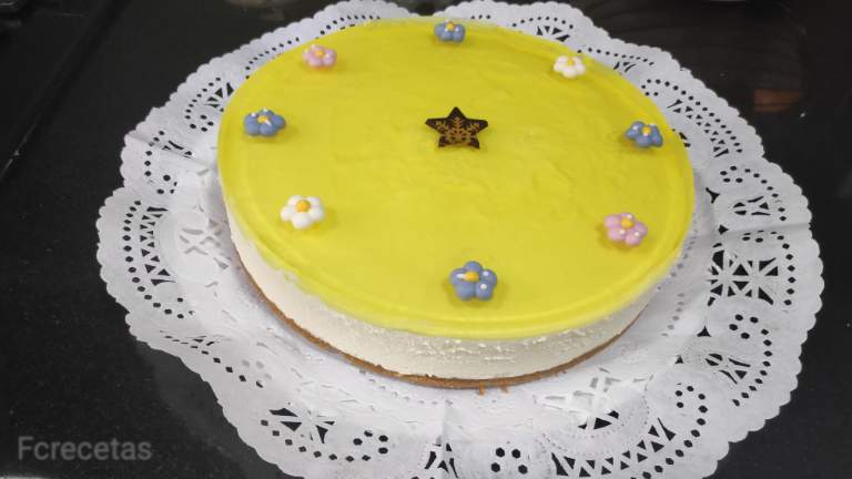 tarta de mascarpone y limón