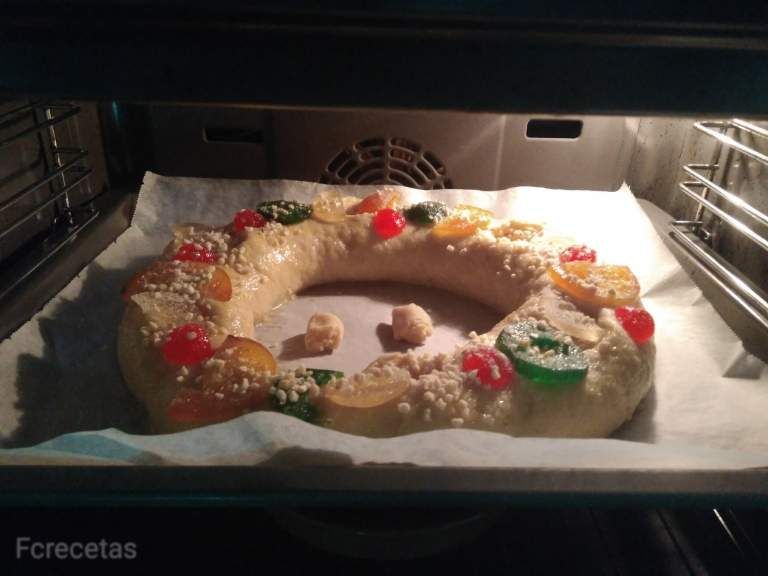 tortell de reis al forn coent-se