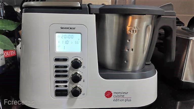 robot de cocina con programa de cocción