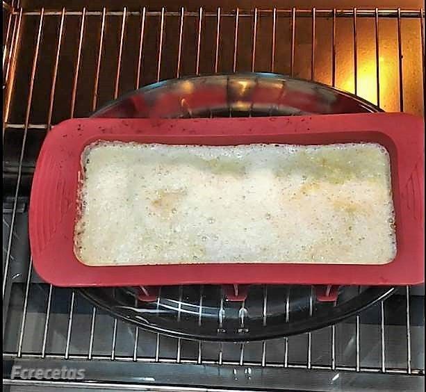 puding ya horneado y cuajado al baño de maría