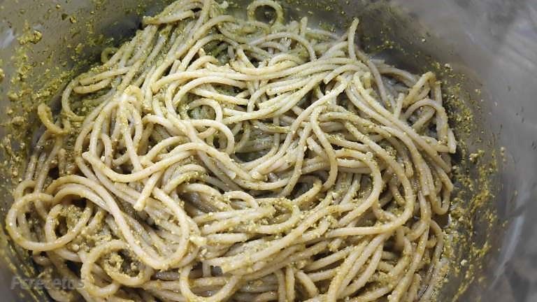 barreja de pasta i salsa