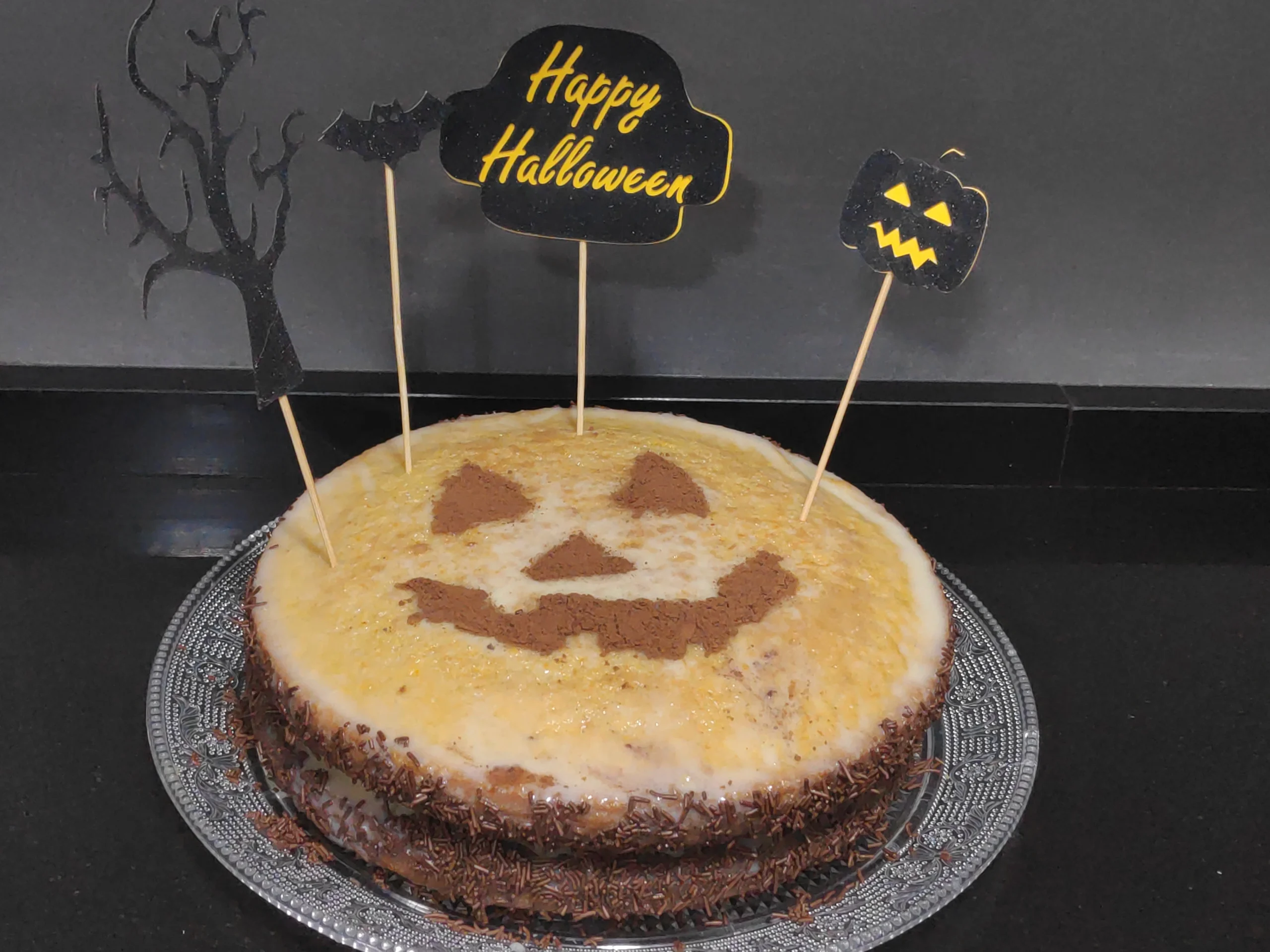 pastís de Halloween