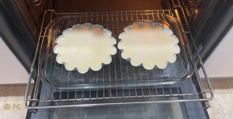 flaneras al baño de maría en el horno