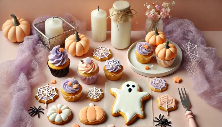 muchas recetas para walloween, galletas, calabazas