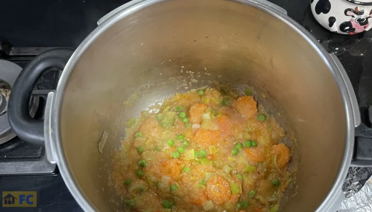 a l'olla ràpida sofregit de verdures i tomàquet