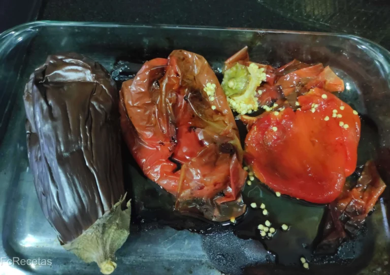 verdures asades en una safata de forn