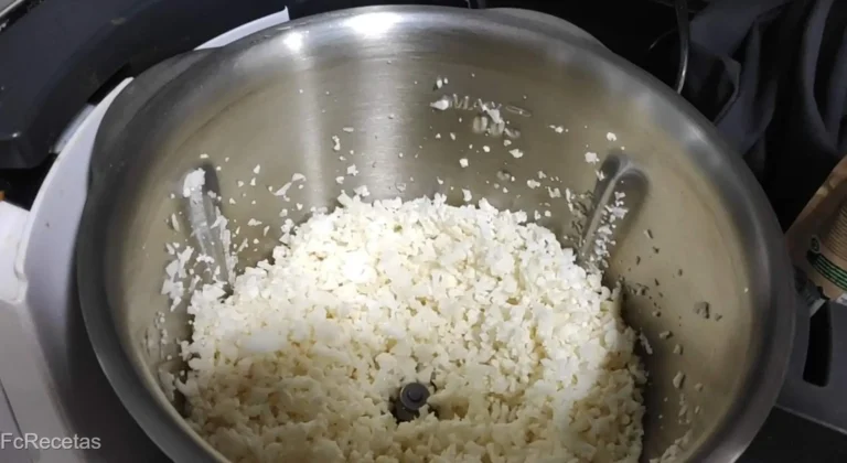 al robot de cuina la coliflor picada en molles