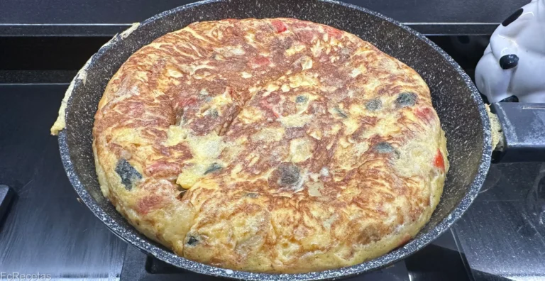 a la paella truita a la pagesa daurada