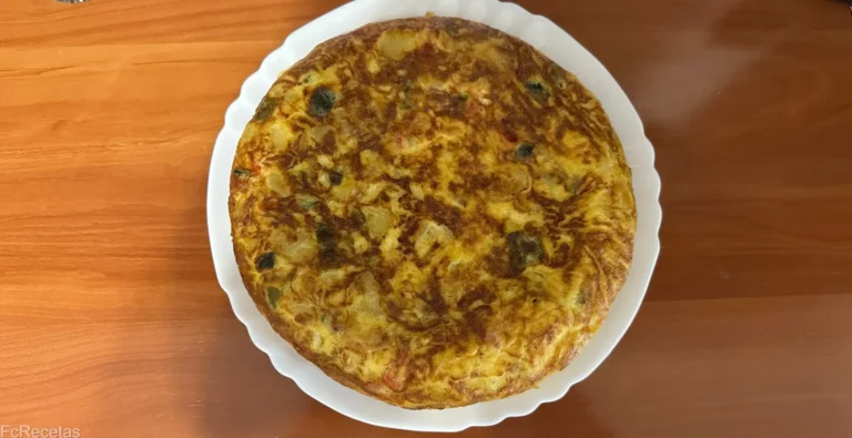 tortilla a la pasisana en un plato