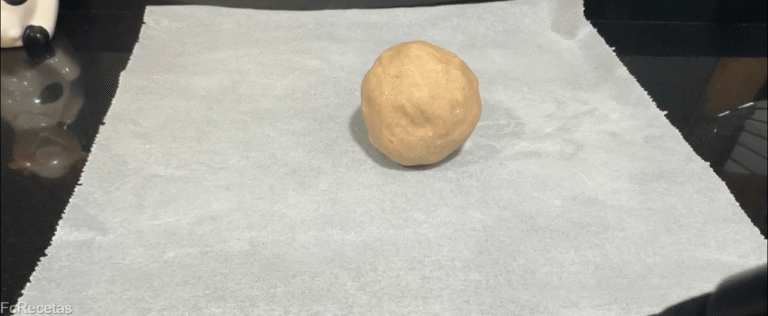 bola de la massa de polvorons