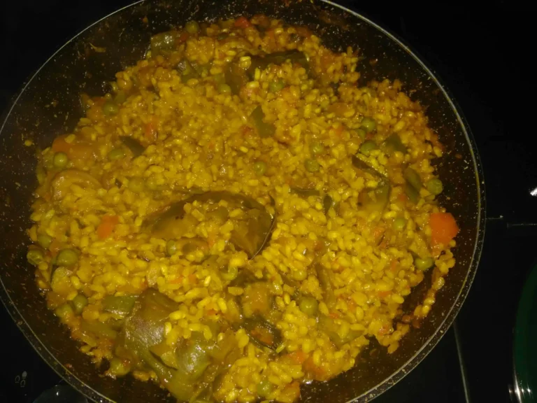arròs amb verdures i curri ja cuinat