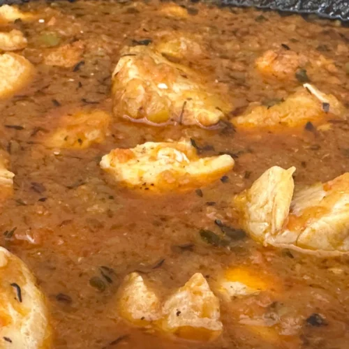 receta de pollo al curry fácil y jugoso