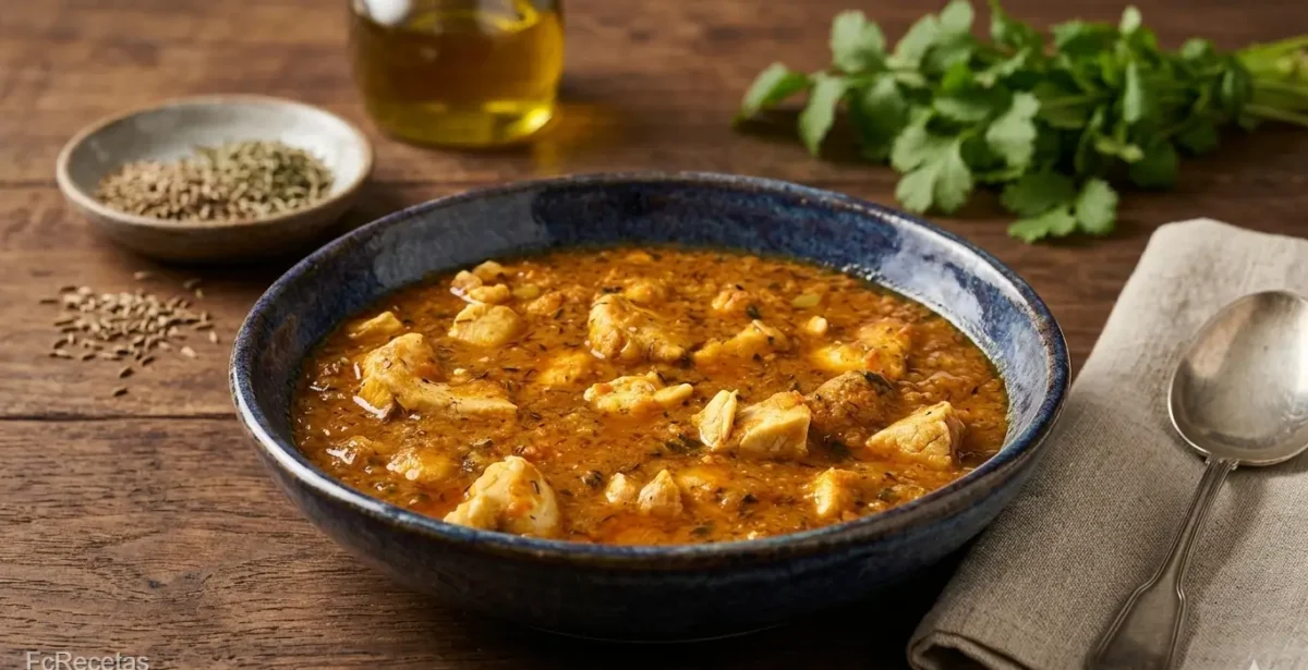 Pollo al curry fácil: receta casera con pechuga jugosa